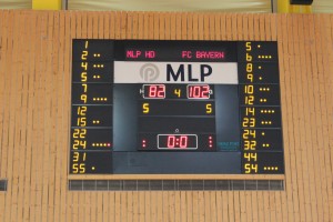 Endstand: 82:108