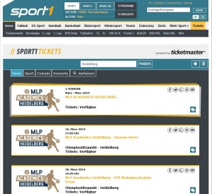 MLP Academics bei sport1.de