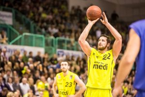 Aus der easycredit BBL in die ProA, von Bayreuth nach Heidelberg, von Franken in die Kurpfalz: Phillipp Heyden. Foto: Christian Haberkorn/medi bayreuth.