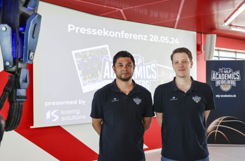 Pressekonferenz: Danny Jansson neuer Headcoach