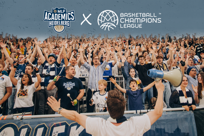 Heidelberg goes International! MLP Academics treten in Basketball Champions League an