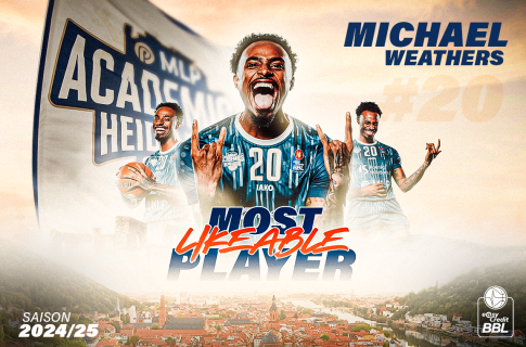 Michael Weathers ist „Most Likeable Player“
