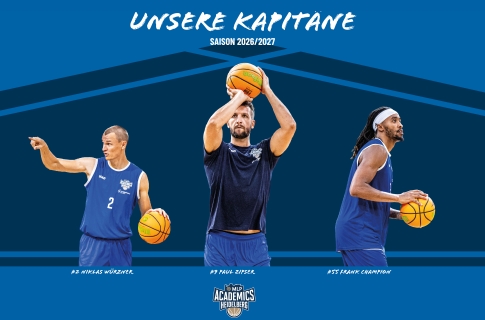 Kapitäns-Trio bei den MLP Academics